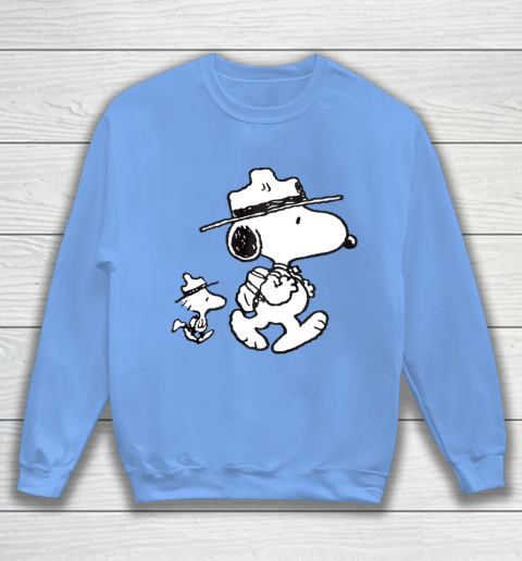 Funny Snoopy Woodstock Camping Sweatshirt 7