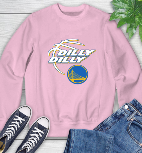 NBA Golden State Warriors Dilly Dilly Basketball Sports Sweatshirt 9