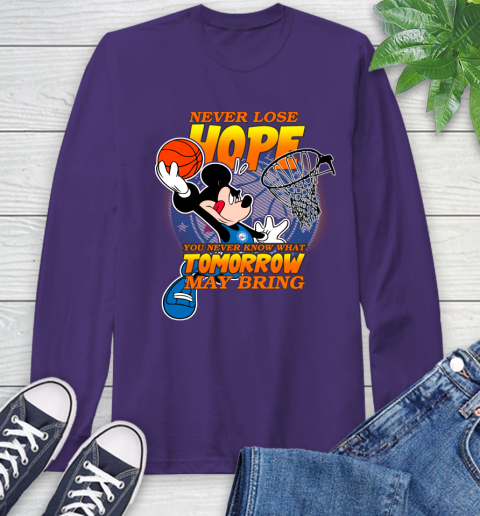 Philadelphia 76ers NBA Basketball Mickey Disney Never Lose Hope Long Sleeve T-Shirt 6 Philadelphia 76ers NBA Basketball Mickey Disney Never Lose Hope Long Sleeve T-Shirt - Image 6