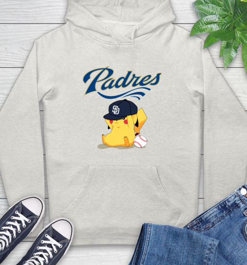 MLB Pikachu Baseball Sports San Diego Padres Hoodie 12