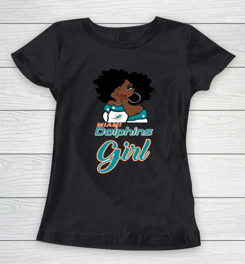 Miami Dolphins Girl NFL Women's T-Shirt 2