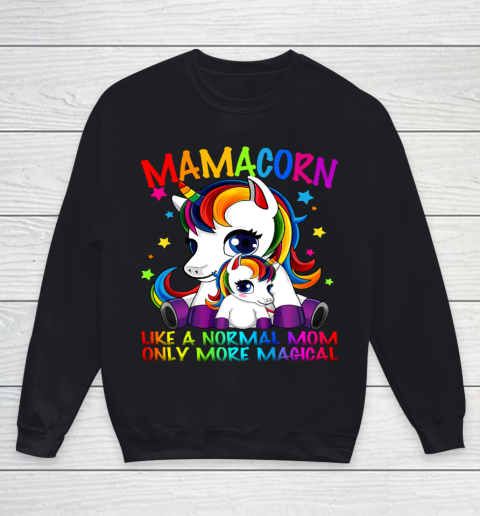 Mamacorn Mother s Day Youth Sweatshirt