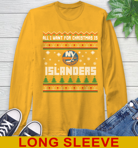 New York Islanders NHL Hockey All I Want For Christmas Is My Team Sports 56