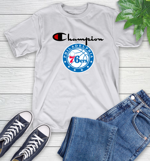 NBA Basketball Philadelphia 76ers Champion Shirt T-Shirt 11