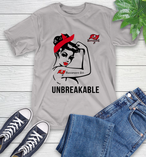 NFL Tampa Bay Buccaneers Girl Unbreakable Football Sports T-Shirt 12