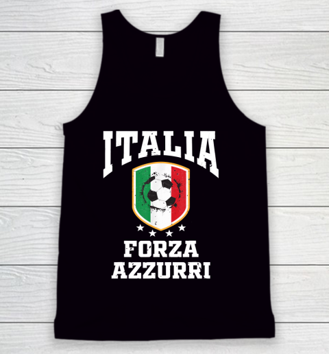Forza Azzurri Jersey Football 2021 2020 National Team Italia Tank Top