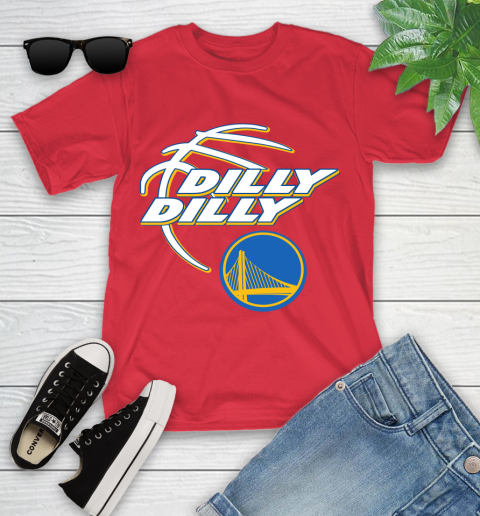 NBA Golden State Warriors Dilly Dilly Basketball Sports Youth T-Shirt 22