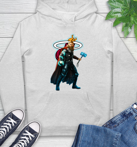 NBA Thor Avengers Endgame Basketball Miami Heat Hoodie
