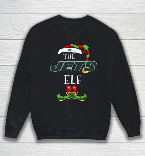 New York Jets Christmas ELF Funny NFL Sweatshirt
