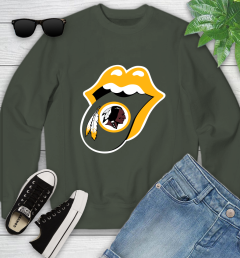 Washington Redskins NFL Football Lips I Root For My Team Adoring Fan 124