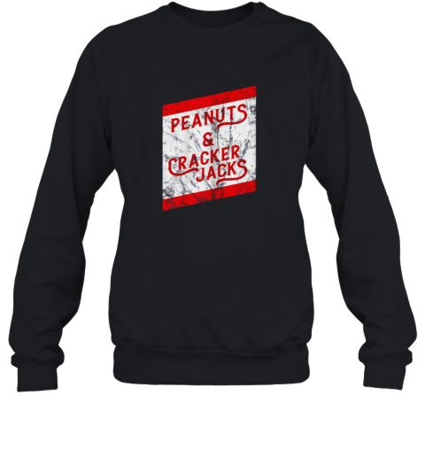 Vintage Baseball Shirt Peanuts and Cracker Jacks Sweatshirt