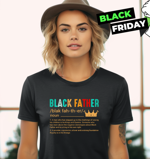 Black Father Definition Women's T-Shirt