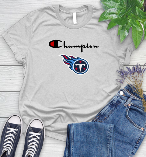 NFL Football Tennessee Titans Champion Shirt Women's T-Shirt