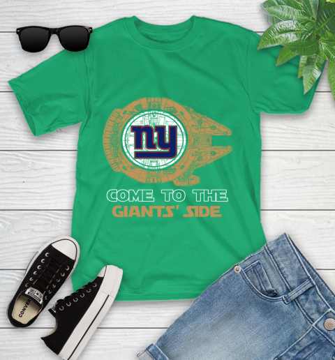 NFL Come To The New York Giants Wars Football Sports Youth T-Shirt 8