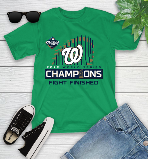 Finish The Fight Washington Nationals World Series Youth T-Shirt 8