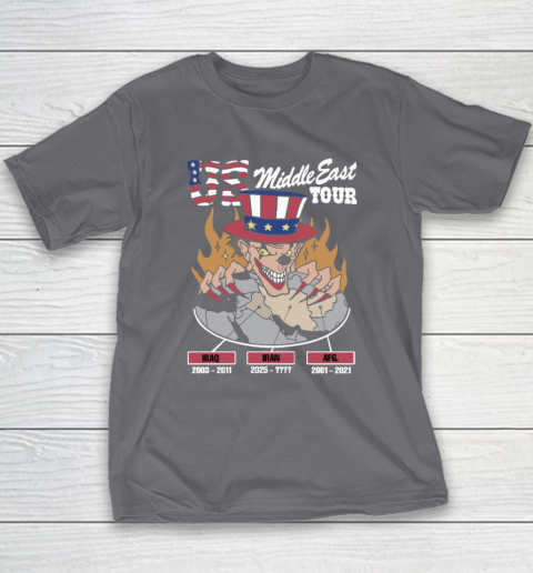 US Middle East Tour Iraq Iran AFG Youth T-Shirt 5