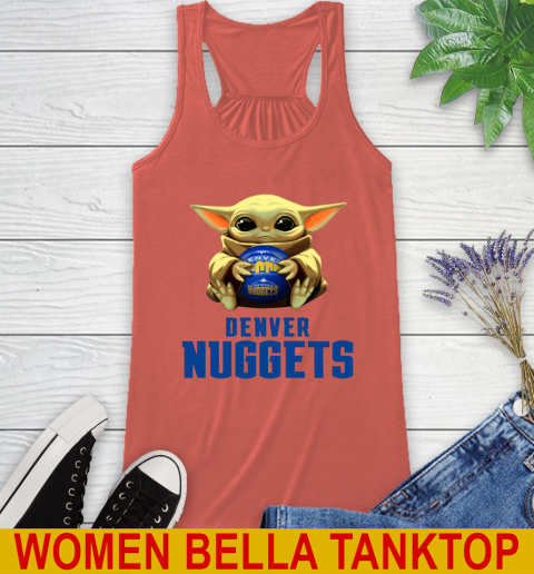 NBA Basketball Denver Nuggets Star Wars Baby Yoda Shirt 40