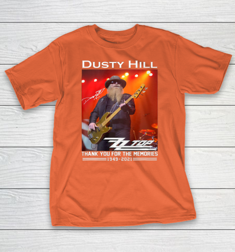 Dusty Hill Thank You For Memories T-Shirt 4