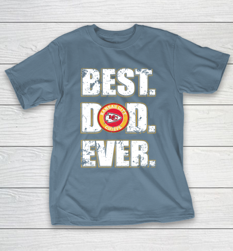 NFL Kansas City Chiefs Football Best Dad Ever Family Shirt T-Shirt 6