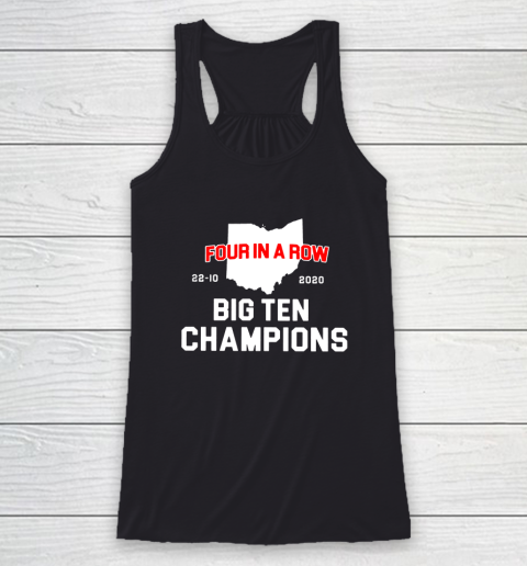 Big Ten Champions Four in a Row 2020 Racerback Tank