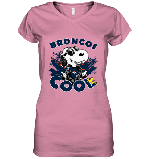 Denver Broncos Snoopy Joe Cool We're Awesome Long Sleeve T-Shirt 