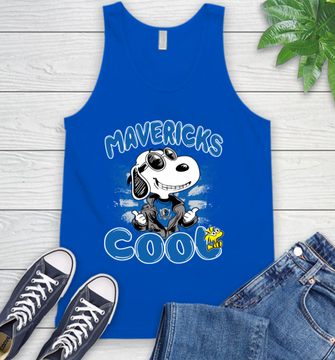 NBA Basketball Dallas Mavericks Cool Snoopy Shirt Tank Top 4