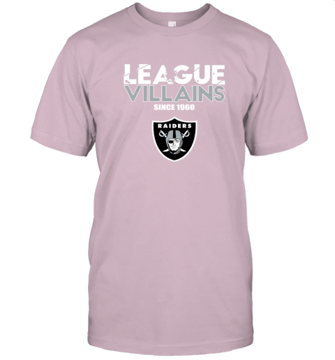 NFL League Villains Since 1960 Oakland Raiders T-Shirt - Rookbrand