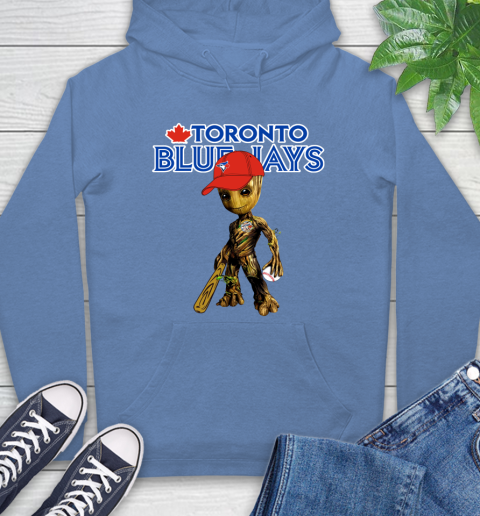 MLB Toronto Blue Jays Groot Guardians Of The Galaxy Baseball Hoodie 11