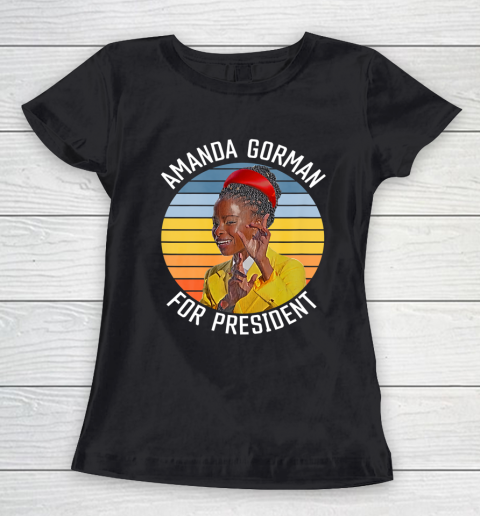 Amanda Gorman Shirt For President Inauguration Poet Women's T-Shirt