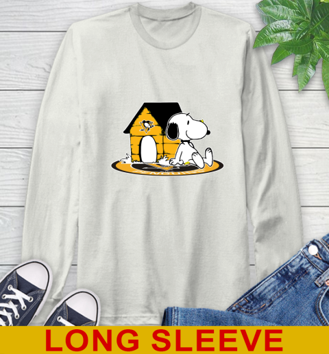 NHL Hockey Pittsburgh Penguins Snoopy The Peanuts Movie Shirt Long Sleeve T-Shirt 12