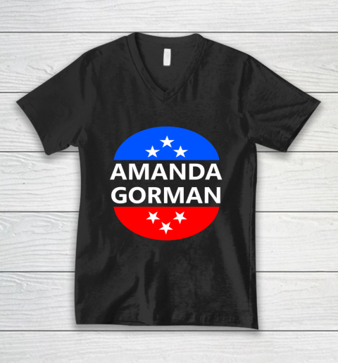 Amanda Gorman Poet Poem Inauguration 2021 Day January 20th V-Neck T-Shirt