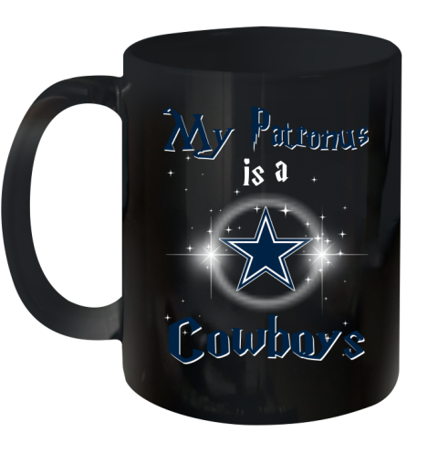 NFL Football Harry Potter My Patronus Is A Dallas Cowboys Ceramic Mug 11oz