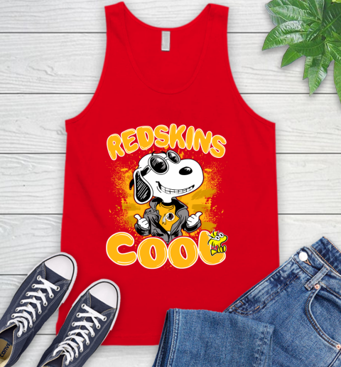 NFL Football Washington Redskins Cool Snoopy Shirt Tank Top 5