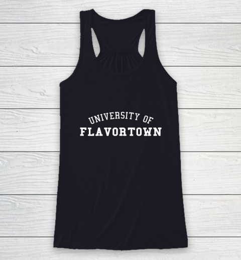 University Of Flavortown American Food Flavor Town Racerback Tank 7