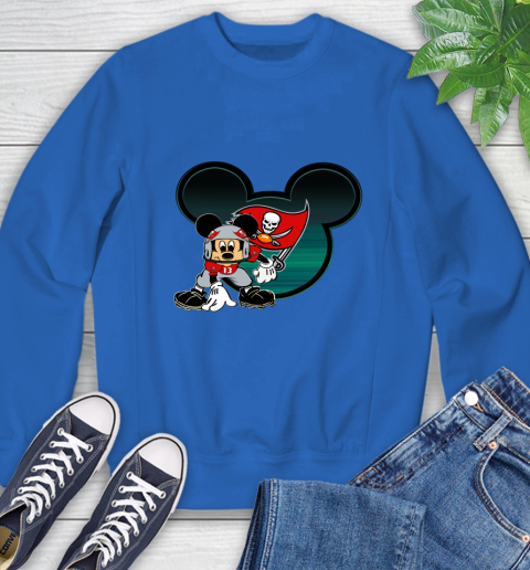 NFL Tampa Bay Buccaneers Mickey Mouse Disney Football T Shirt Sweatshirt 8