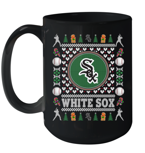 Chicago White Sox Merry Christmas MLB Baseball Loyal Fan Ceramic Mug 15oz
