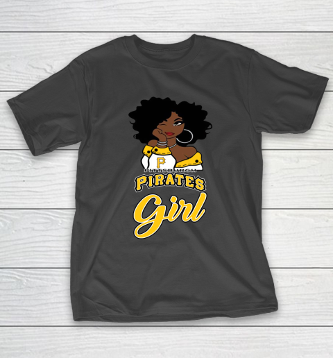Pittsburgh Piratess Girl MLB T-Shirt 2