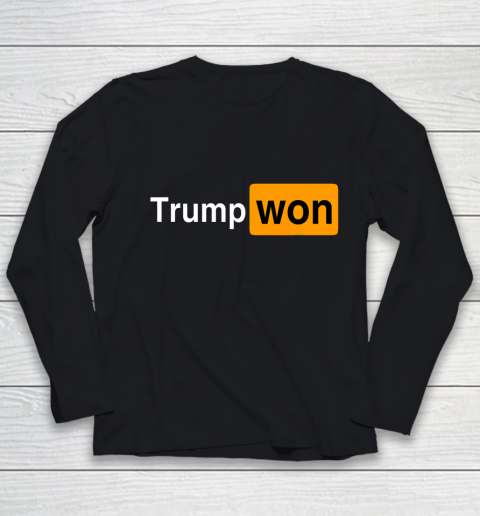 You Know Who Won Trump Youth Long Sleeve