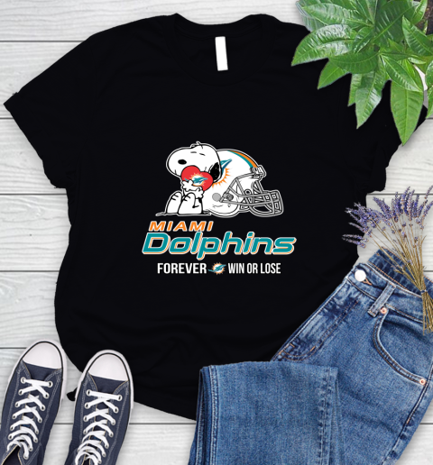 NFL The Peanuts Movie Snoopy Forever Win Or Lose Football Miami Dolphins 92