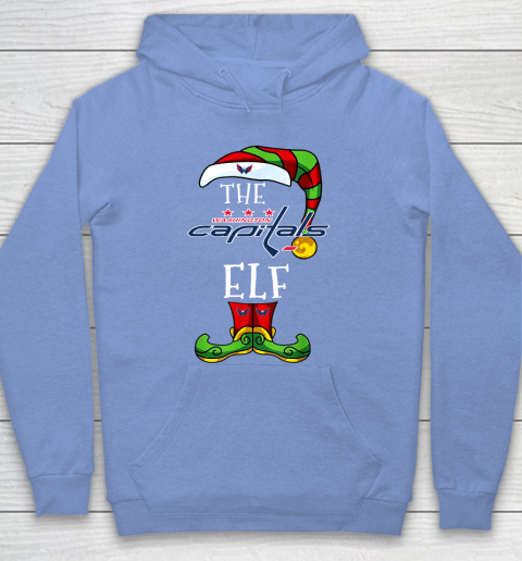 Washington Capitals Christmas ELF Funny NHL Hoodie 8