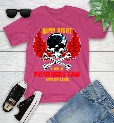 NFL Damn Right I Am A New York Jets Win Or Lose Skull Football Sports (2) Youth T-Shirt 11