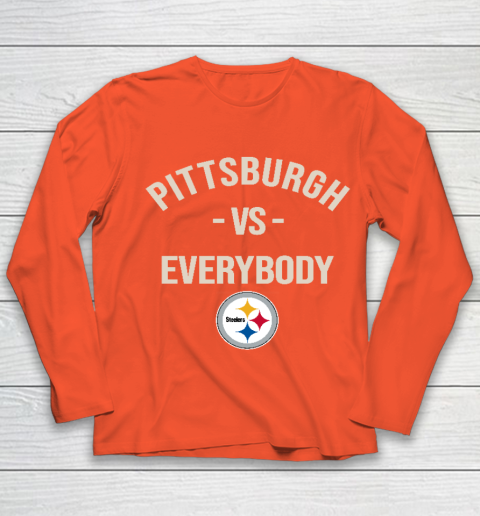 Pittsburgh Steelers Vs Everybody Youth Long Sleeve 3