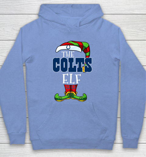 Indianapolis Colts Christmas ELF Funny NFL Hoodie 8