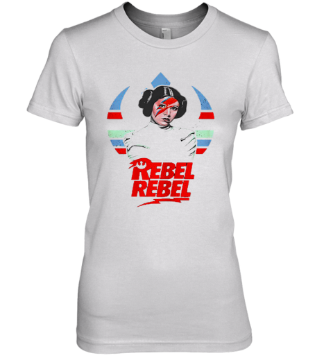 rebel rebel princess leia t shirt