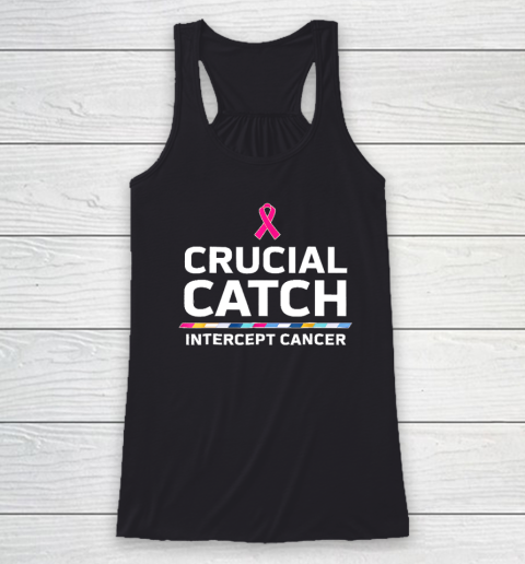 Crucial Catch Intercept Cancer T Shirt Racerback Tank