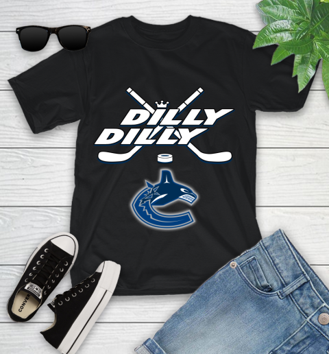 NHL Vancouver Canucks Dilly Dilly Hockey Sports Youth T-Shirt 2