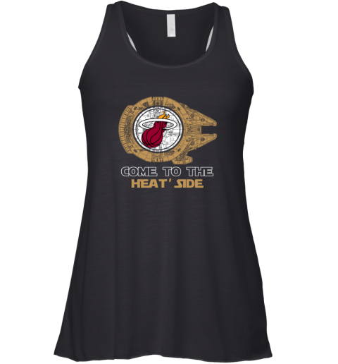 NBA Come To The Miami Heat Side Star Wars Basketball Sports Racerback Tank