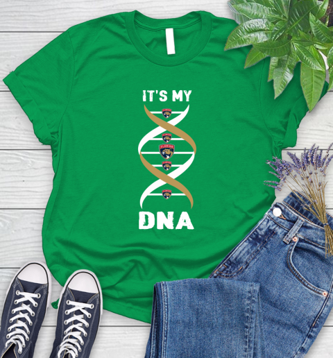 Florida Panthers NHL Hockey It's My DNA Sports Women's T-Shirt 9