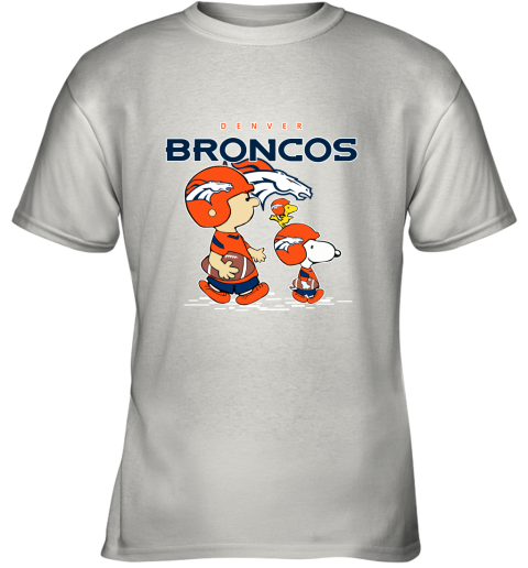 Denver Broncos Let's Play Football Together Snoopy NFL Youth T-Shirt