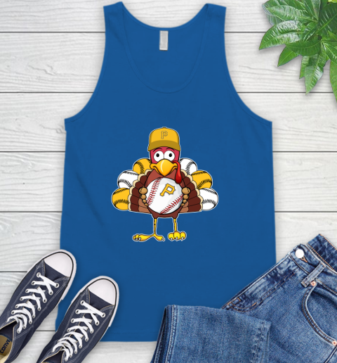 Pittsburgh Pirates Turkey thanksgiving Tank Top 5